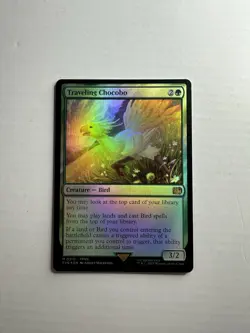 Traveling Chocobo NM Final Fantasy Foil Magic The Gathering Mtg Near Mint Bird - Image 1
