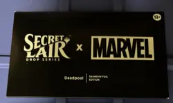 Secret Lair X Marvel’s Deadpool Rainbow Foil MTG Drop sealed - Image 1