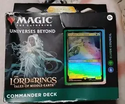 The Lord of the Rings: Tales of Middle-Earth Commander Deck - Elven Council MTG 195166205052 - Image 1