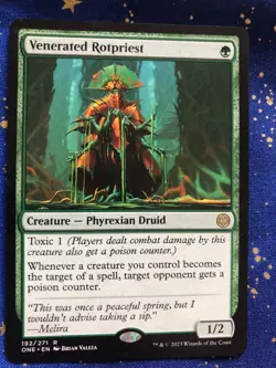 Magic: The Gathering ~ Venerated Rotpriest ~ Phyrexia: All Will Be One - Image 1