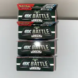 Pokemon Cards (x4) EX Battle Deck Lot VICTINI EX (60-Card Battle Deck - Image 4