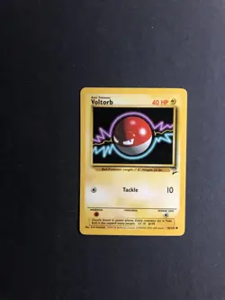 Pokemon Voltorb 2nd Base Set 98/130 - Image 1