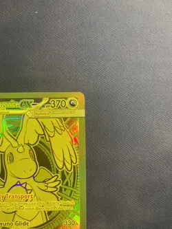 MEGA DRAGONITE EX Gold Hyper Rare 295/217 Pokemon TCG Ascended Heroes - Image 3