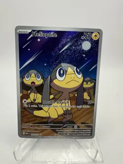 Pokemon TCG: Helioptile 143/132 Me01: Mega Evolution Holo - Image 1