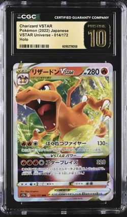Charizard VSTAR Pokemon (2022) VSTAR Universe - 014/172 Holo CGC Pristine 10 - Image 1
