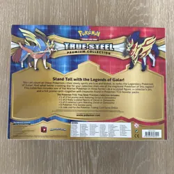 Pokemon True Steel Premium Collection Complete Set of 2 Zacian and Zamazenta - Image 5