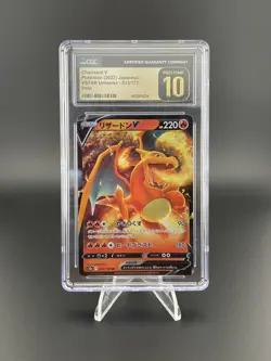 Charizard V 014/100 CGC Pristine 10 – Japanese Star Birth – Pokemon TCG - S9 - Image 1