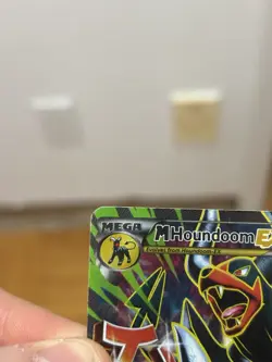 M Houndoom EX Full Art 154/162 XY Breakthrough Holo HP Pokemon TCG - Image 2