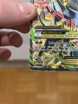 M Houndoom EX Full Art 154/162 XY Breakthrough Holo HP Pokemon TCG - Image 4