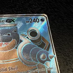 Pokemon - TCG Blastoise GX Holo Ultra Rare SM189 Promo 2019 Foil - Image 2