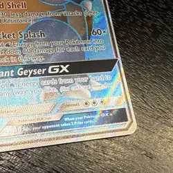 Pokemon - TCG Blastoise GX Holo Ultra Rare SM189 Promo 2019 Foil - Image 3