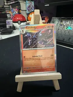Ceruledge - MEP 014 Phantasmal Flames Stamped Black Star Promo Pokemon TCG NM - Image 1