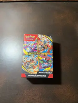 Pokemon TCG Mega Evolution Booster Bundle (6 packs) - New/Sealed - Image 1