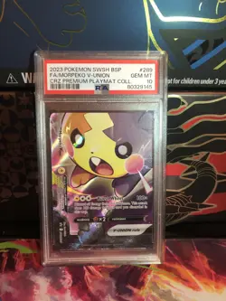 2023 Pokemon Morpeko V-Union SWSH288 SWSH: Sword & Shield Pop319 Holo PSA10 - Image 1
