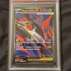 2025 Pokemon Meg En-Mega Evolution #163 Mega Latias Ex Ultra PSA 10 New Cert - Image 2