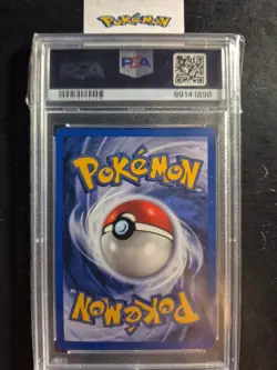 First Edition 2001 Pokemon Neo Revelation 11/64 Misdreavus Holo PSA NM-MT 8 - Image 2