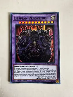 Yugioh! Despian Proskenion - DAMA-EN035 - Super Rare - 1st Edition Near Mint - Image 1