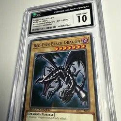 Red-Eyes Black Dragon SBC1-ENF01 Common 1st Edition CGC 10 Gem Mint Yu-Gi-Oh - Image 3