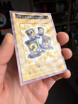 Yu-Gi-Oh! 1999 Bandai Japan Magical Hats Gold Text No. 109 - Image 2