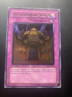 Yugioh! Stufenbeschrankung - Gebiet A Ultimate Rare - EEN-DE060 1. Auflage - DE - Image 1