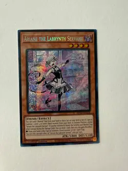 Yugioh - Ariane the Labrynth Servant - Secret - 1st Edition - MP23-EN228 - NM - Image 1