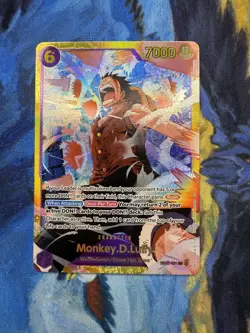 Monkey D. Luffy EB02-061 SEC ONE PIECE Card game english - Image 1