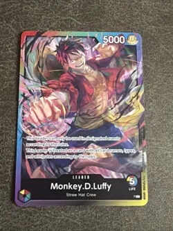 Monkey.D.Luffy (Release Event Leader) - One Piece TCG - English NM Promo P-L - Image 1