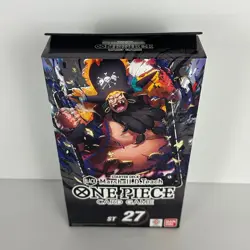 One Piece Black Starter Deck 27 Marshall Teach ST-27 OP-11 Booster Included New - Image 2