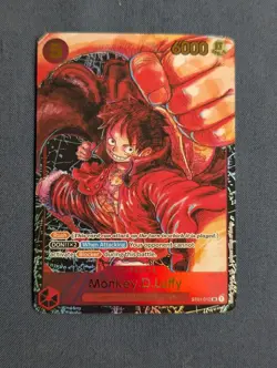 One Piece TCG Monkey D Luffy ST01-012 Alt Art Awakening of New Era OP-05 English - Image 1