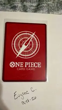 One Piece Carrying On His Will Monkey D Luffy OP13-001 Alternate Alt Art Leader - Image 2