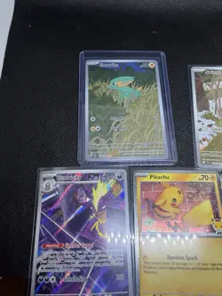 Pokemon Mixed Lot of 9 Cards Promos And More 051 Pikachu Pokemon Day Pack Fresh - Image 3