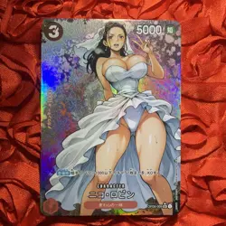 Nico Robin ONE PIECE BRIDE White Waifu ACG Holo Girl Anime Card Gorgeous - Image 1