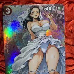 Nico Robin ONE PIECE BRIDE White Waifu ACG Holo Girl Anime Card Gorgeous - Image 5