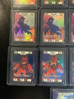 2025 Upper Deck Neopets Champions of Meridell TCG LOT 17 Cards IN TOP LOADERS - Image 5
