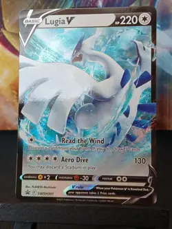 Lugia v SWSH301 Sword & Shield Promo Pokemon Card - Image 2