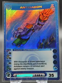 Chaotic Card : Antidaeon DOP Promo First Edition Creature Ripple Foil - Image 1