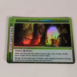 Chaotic TCG Card Iparu Jungle Location Ultra Rare Silent Sands SS - Image 1