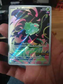 Pokemon Bulbasaur Mega Evolution Stamped IR Promo Card 133/132 NM 🔥 - Image 1
