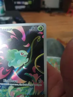 Pokemon Bulbasaur Mega Evolution Stamped IR Promo Card 133/132 NM 🔥 - Image 3