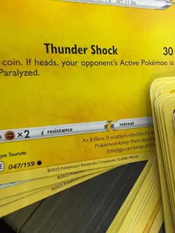 Pokemon Scarlet & Violet Surging Sparks Trading Card Box Set Emolga Thunder Shoc - Image 5