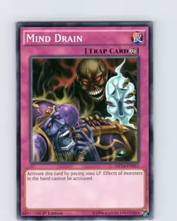 Yu-Gi-Oh TCG Mind Drain MP14-EN053 1st Edition Regular Common Card NM - Image 1