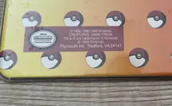 Pokemon Ash Trading Card Album Vintage 1997 3 Ring Binder Organizer - Image 5