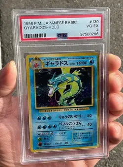 PSA 4 Gyrados Holo 130 Japanese Base Set Pokemon TCG Graded Card JP Base Set - Image 4