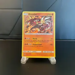 Groudon 81/168 - Reverse Holo Rare - Sun & Moon Celestial Storm - Pokemon Card - Image 1
