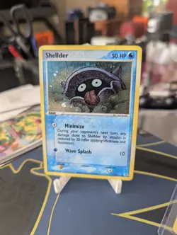 Pokemon 2004 Shellder Reverse Holo Common Card 79/112 FireRed & LeafGreen - Image 1