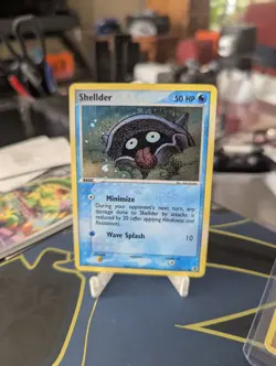 Pokemon 2004 Shellder Reverse Holo Common Card 79/112 FireRed & LeafGreen - Image 2