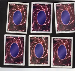 1998 Japanese Bandai YUGi OH Lot of 6 cards (3 holos) (3 rares) damaged - Image 2