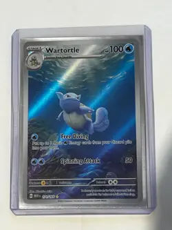 Wartortle 171/165 Scarlet & Violet 151 Illustration Rare NM Pokemon Card TCG - Image 1