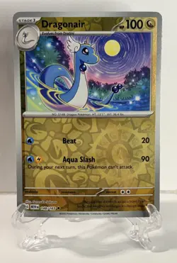 Dragonair - 148/165 - Reverse Holo - Scarlet & Violet 151 - Pokemon Card - NM - Image 1