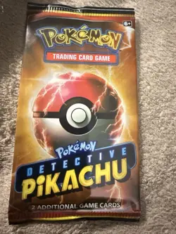 2 Total Packs Pokemon Detective Pikachu Movie 2-Card Booster Pack 💥 Sealed Pack - Image 2